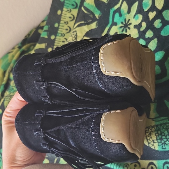 LUCKY BRAND Leather Moccassins - Picture 5 of 8